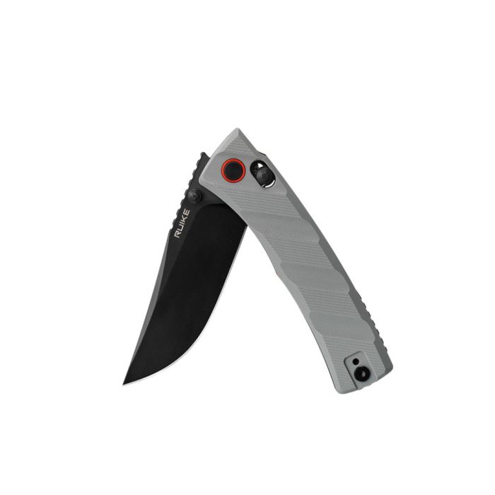 Ніж складаний кишеньковий Ruike P856-K, (7.9 см) 14C28N / G10 сірий