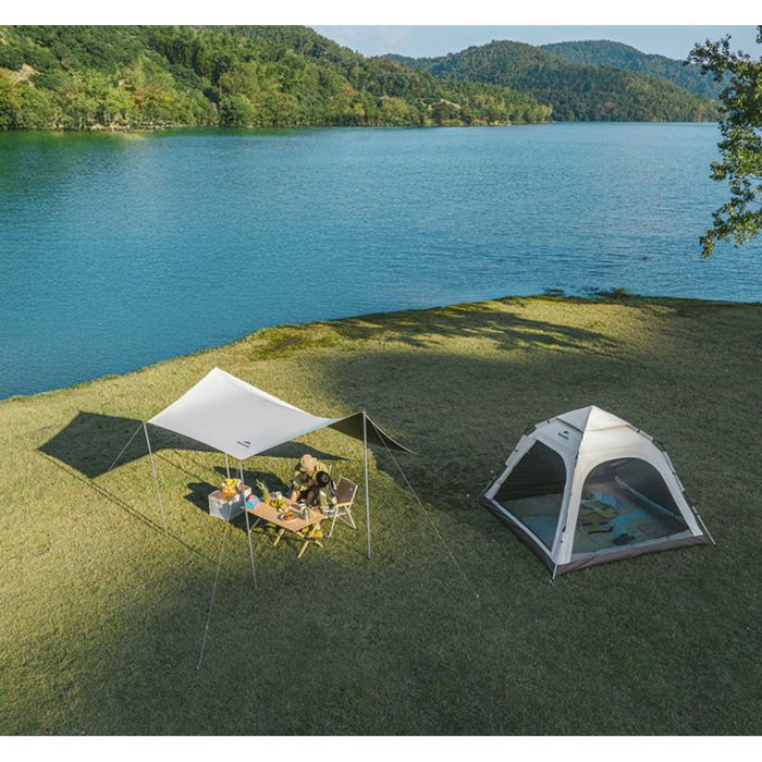 Намет тримісний автоматичний Naturehike Ango CNK2550WS010, S, коричневий