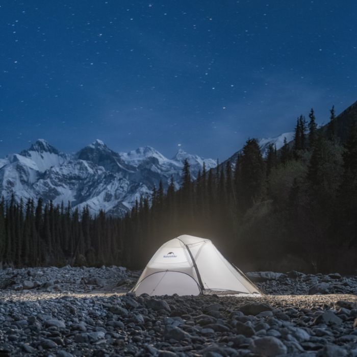 Намет двомісний ультралегкий Naturehike Star River UL CNK2450WS022, сірий