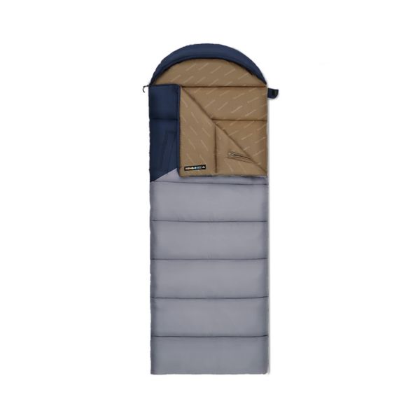 Спальник з капюшоном Naturehike Sunny Day PL02 U350 CNK2550WS028, (6°C), лівий, блакитно-синій