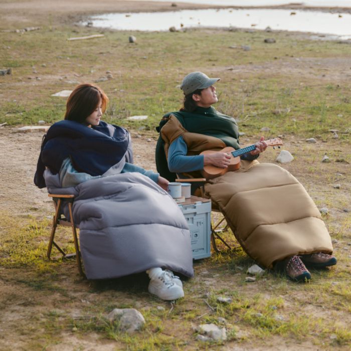 Спальник з капюшоном Naturehike Sunny Day PL02 U350 CNK2550WS028, (6°C), лівий, блакитно-синій