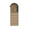 Спальник з капюшоном Naturehike Sunny Day PL02 U350 CNK2550WS028, (6°C), правий, коричнево-зелений