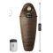 Спальник з натуральним пухом Naturehike Snowbird CNK2550WS014, p-р L, темно-коричневий 400 г