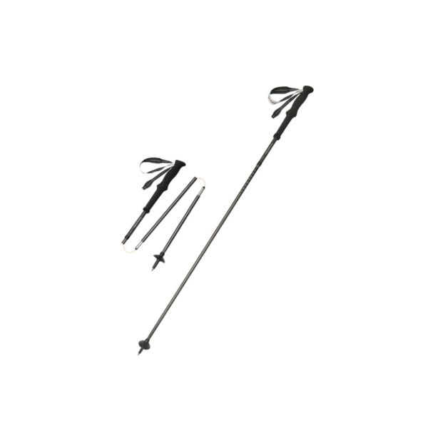 Трекінгова палиця Naturehike CNK2450DS017, 130 см, чорна