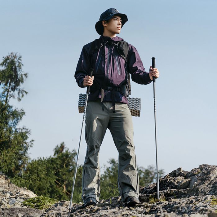 Трекінгова палиця Naturehike CNK2450DS016, 130 см, фіолетова