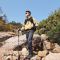 Трекінгова палиця Naturehike CNK2450DS012, 115-135 см, синя