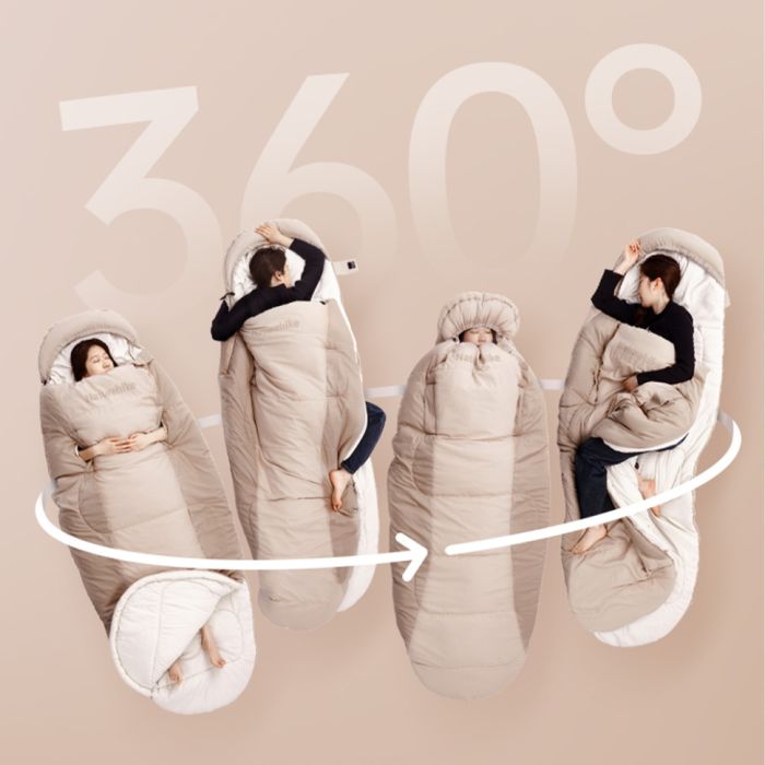 Спальний мішок овальний Naturehike PS200 CNK2350WS026, сірий