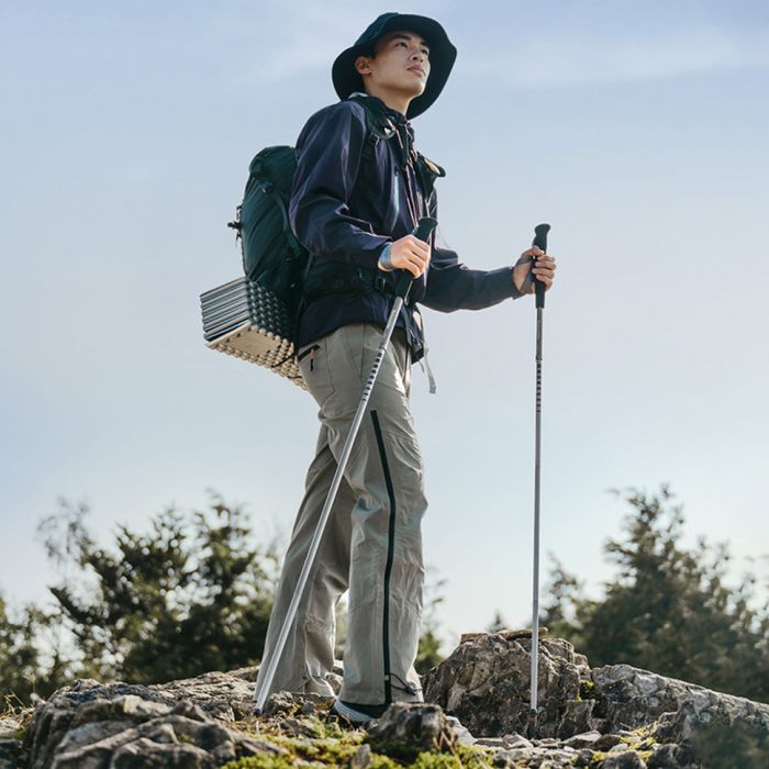 Трекінгова палиця Naturehike CNK2450DS016, 120 см, сіра