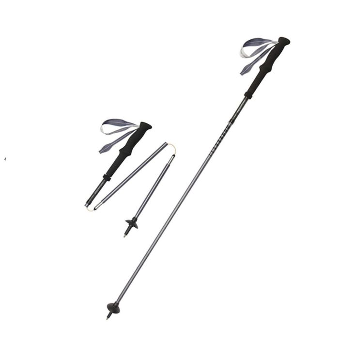 Трекінгова палиця Naturehike CNK2450DS017, 35-110 см, чорна