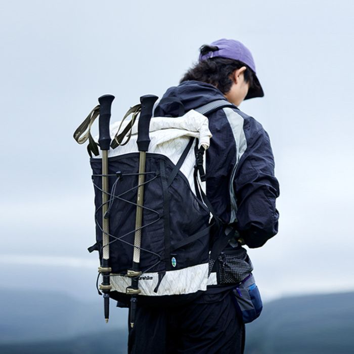 Трекінгова палиця 3-сек. Naturehike Hoar Trek EXT1 CNK2300DS010, 57-120 см, алюміній,  коричнева