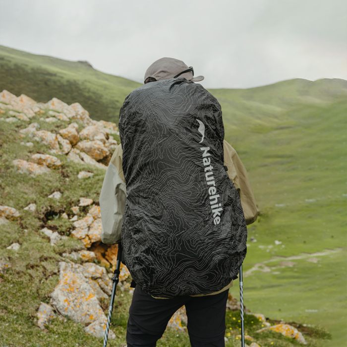 Чохол для рюкзака Naturehike CNK2450PJ010, L, чорний