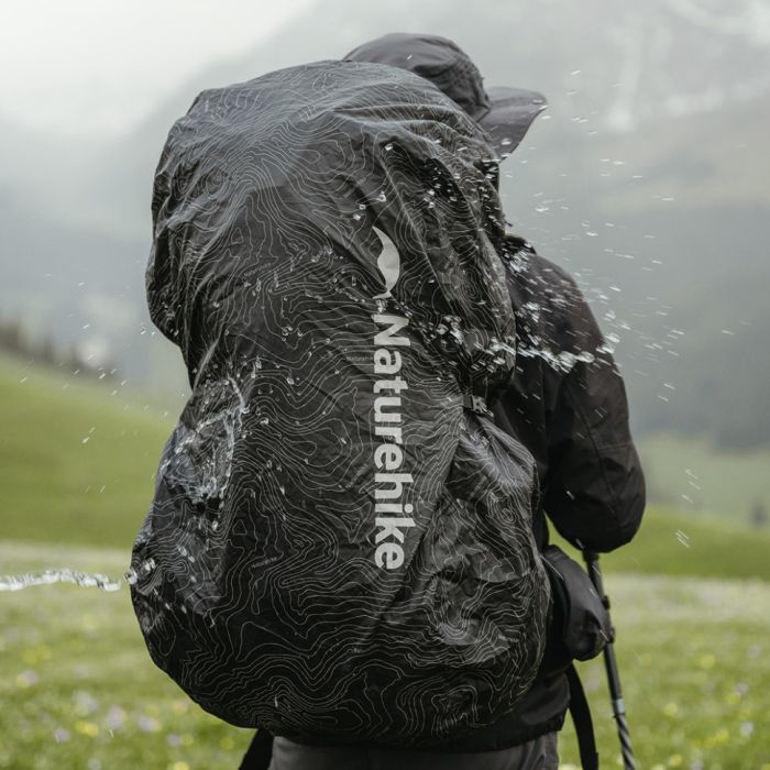 Чохол для рюкзака Naturehike CNK2450PJ010, L, чорний
