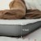 Матрац туристичний надувний одномісний  Naturehike CNK2450WS035, 198х68х9.5 см, білий із вбудованою помпою для надування