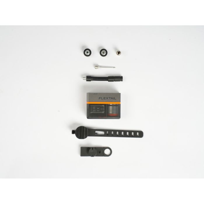 Велосипедний міні насос-задня фара Flextail Tiny Tire Pump ACS, чорний