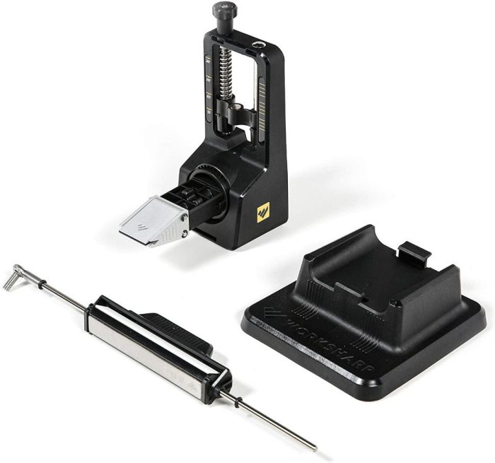 Акційний набір Work Sharp Точилка механічна The Precision Adjust Knife Sharpener WSBCHPAJ-I + Точилка механічна Micro WSEDCMCR