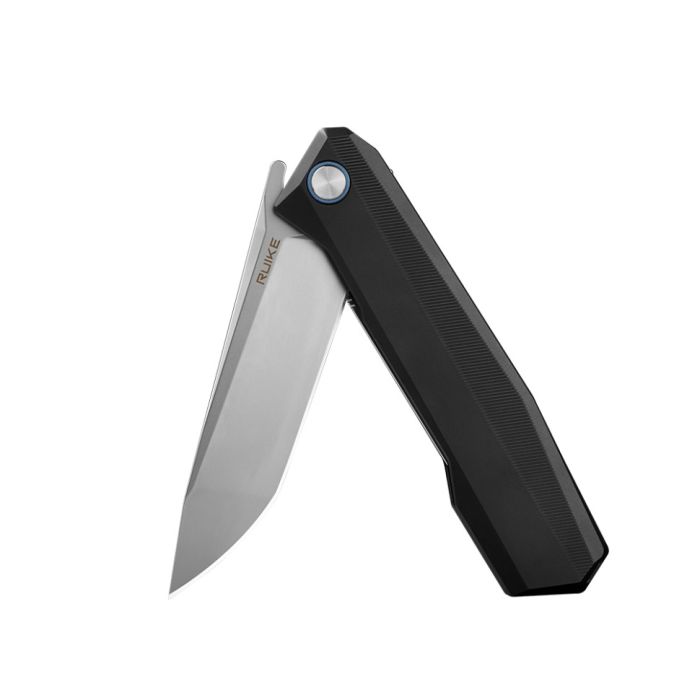Ніж складаний туристичний Ruike P166-AB, (9.2 см) 14C28N / Aluminum чорний
