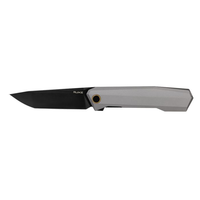 Ніж складаний туристичний Ruike P166-AК, (9.2 см) 14C28N / Aluminum сірий