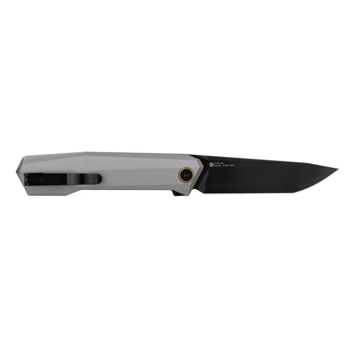 Ніж складаний туристичний Ruike P166-AК, (9.2 см) 14C28N / Aluminum сірий