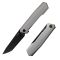 Ніж складаний туристичний Ruike P166-AК, (9.2 см) 14C28N / Aluminum сірий