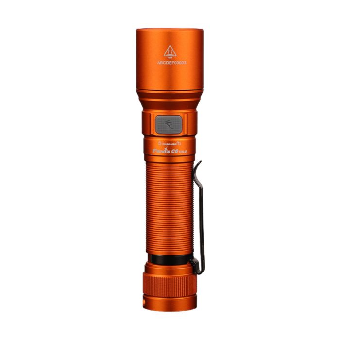 Ліхтар ручний Fenix C6V3.0 помаранчевий | Лімітована серія