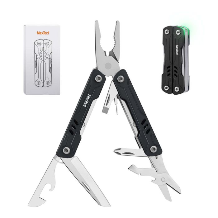 Мультитул NexTool Mini Sailor Pliers S11, чорний (NE20156C, NE20156E)