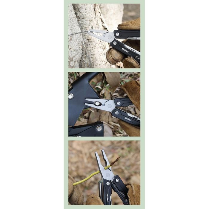 Мультитул NexTool Mini Sailor Pliers S11, чорний (NE20156C, NE20156E)