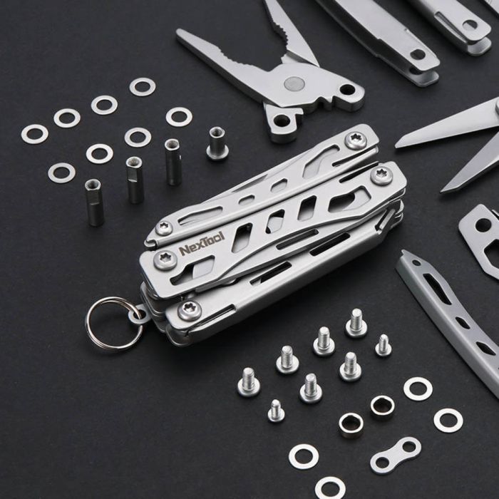Мультитул NexTool Mini Flagship срібний