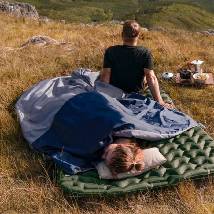 Спальний мішок Naturehike LW180 CNK2550WS026 Sunny Day PL01, (14°C) XL коричневий