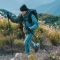  Комплект із п'ятисекційних складаних трекінгових палиць Naturehike CNK2450DS013 Gale Pro, 115-135 см, 2 шт, чорні