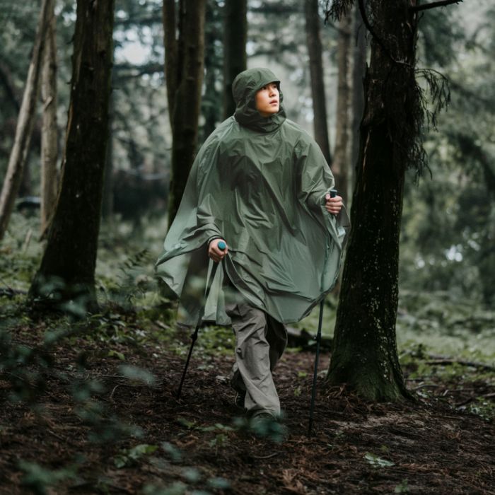 Плащ-дощовик Naturehike CNK2550FS010, розмір L, оливковий