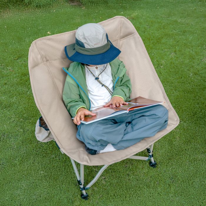Стілець складаний Naturehike Stellaluna T04 CNK2550JJ022, вуглецева сталь, хакі