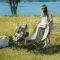 Стілець складаний Naturehike Sea Star 002 CNK2550JJ019, вуглецева сталь, олива