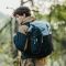 Стілець складаний ультралегкий Naturehike CNK2550JJ013 Yamami YL01, розмір М, алюміній, чорний