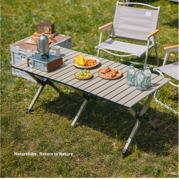 Складаний стіл Naturehike Star Jane T01 CNK2550JJ018, 119х60 см, вуглецева сталь, чорний