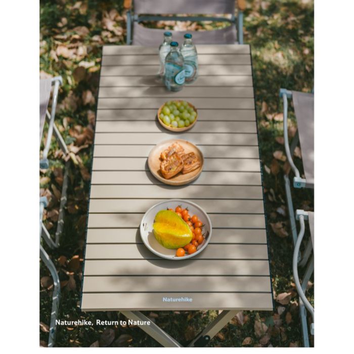 Складаний стіл Naturehike Star Jane T01 CNK2550JJ018, 119х60 см, вуглецева сталь, чорний