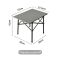 Складаний стіл Naturehike Yamami Y01 CNK2450JJ027, М, алюміній