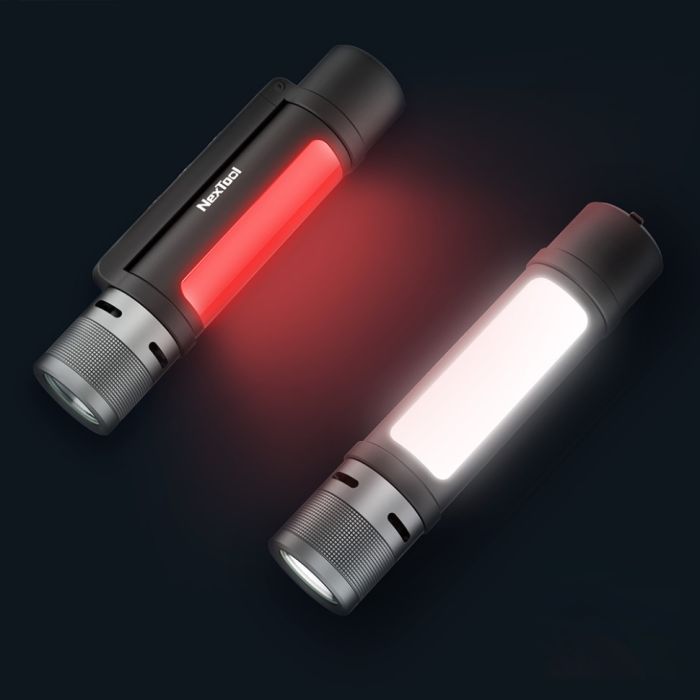 Світлодіодний ліхтар NexTool 6в1 з магнітом, з функцією powerbank, 1000 лм