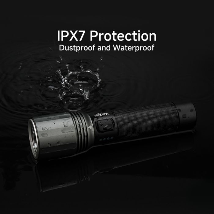Ліхтар ручний NexTool Flashlight T10, 2000 лм, алюмінієвий корпус