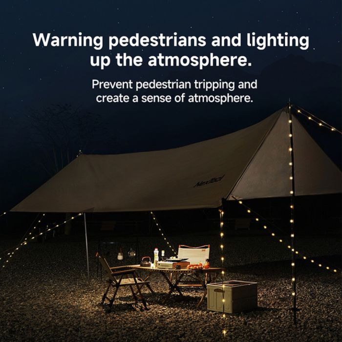 Кемпінгова гірлянда - маячок 2в1 Nextool Twinkle Light, 1,5 м, акумуляторна