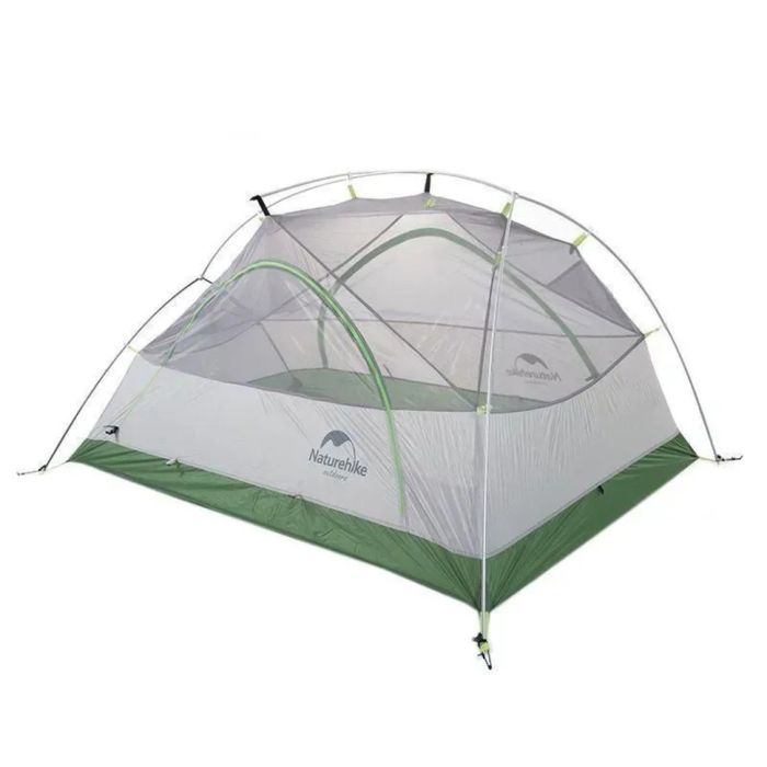 Намет двомісний з килимками Naturehike Star River 2 NH17T012-T, світло-зелений