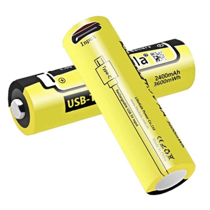 Акумулятор LiitoKala USB-T36 1.5V 3600mWh