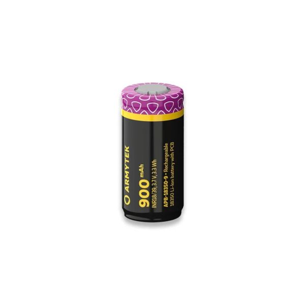 Акумулятор літієвий 18350 Li-Ion Armytek (900mAh)