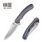 Ніж складаний туристичний Weknife Dracarys, (9.1 см) Böhler M390 / титан 6AL4V полум’яний