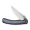 Ніж складаний туристичний Weknife Dracarys, (9.1 см) Böhler M390 / титан 6AL4V полум’яний