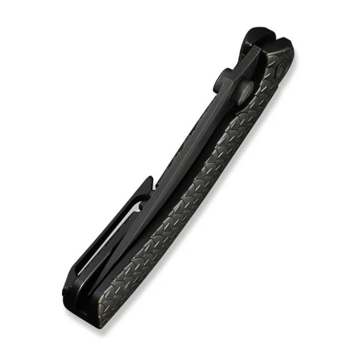 Ніж складаний туристичний Weknife Dracarys, (9.1 см) Böhler M390 / титан 6AL4V бронзовий/чорний