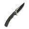 Ніж складаний туристичний Weknife Dracarys, (9.1 см) Böhler M390 / титан 6AL4V чорний