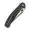 Ніж складаний туристичний Weknife Dracarys, (9.1 см) Böhler M390 / титан 6AL4V чорний