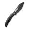 Ніж складаний туристичний WE Knife Ignio Mystery Box, (8.4 см) CPM 20CV / титан 6AL4V чорний
