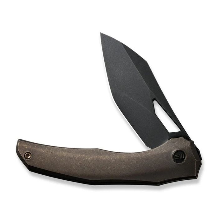 Ніж складаний туристичний WE Knife Ignio Mystery Box, (8.4 см) CPM 20CV / титан 6AL4V бронзовий