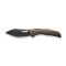 Ніж складаний туристичний WE Knife Ignio Mystery Box, (8.4 см) CPM 20CV / титан 6AL4V бронзовий